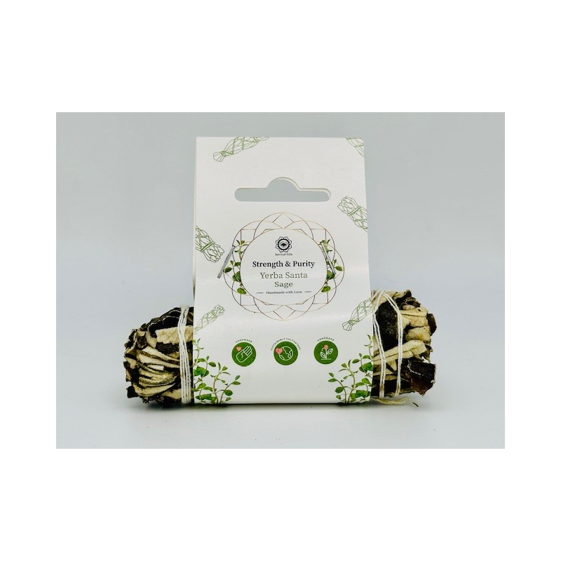 Žajbljev snop z Yerba Santa, 10 cm